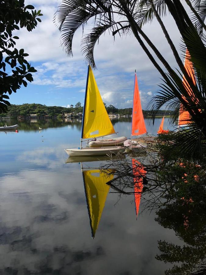 Lakehouse 24Hs Hostel Lagoa Conceicao フロリアノポリス エクステリア 写真